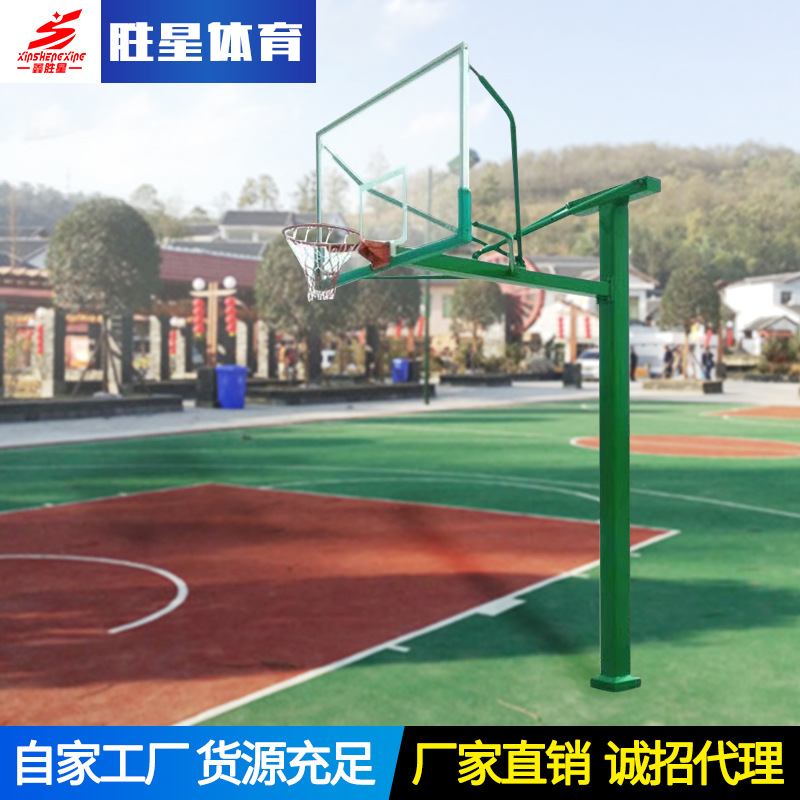 商丘市户外健身器材液压篮球架 - 方案